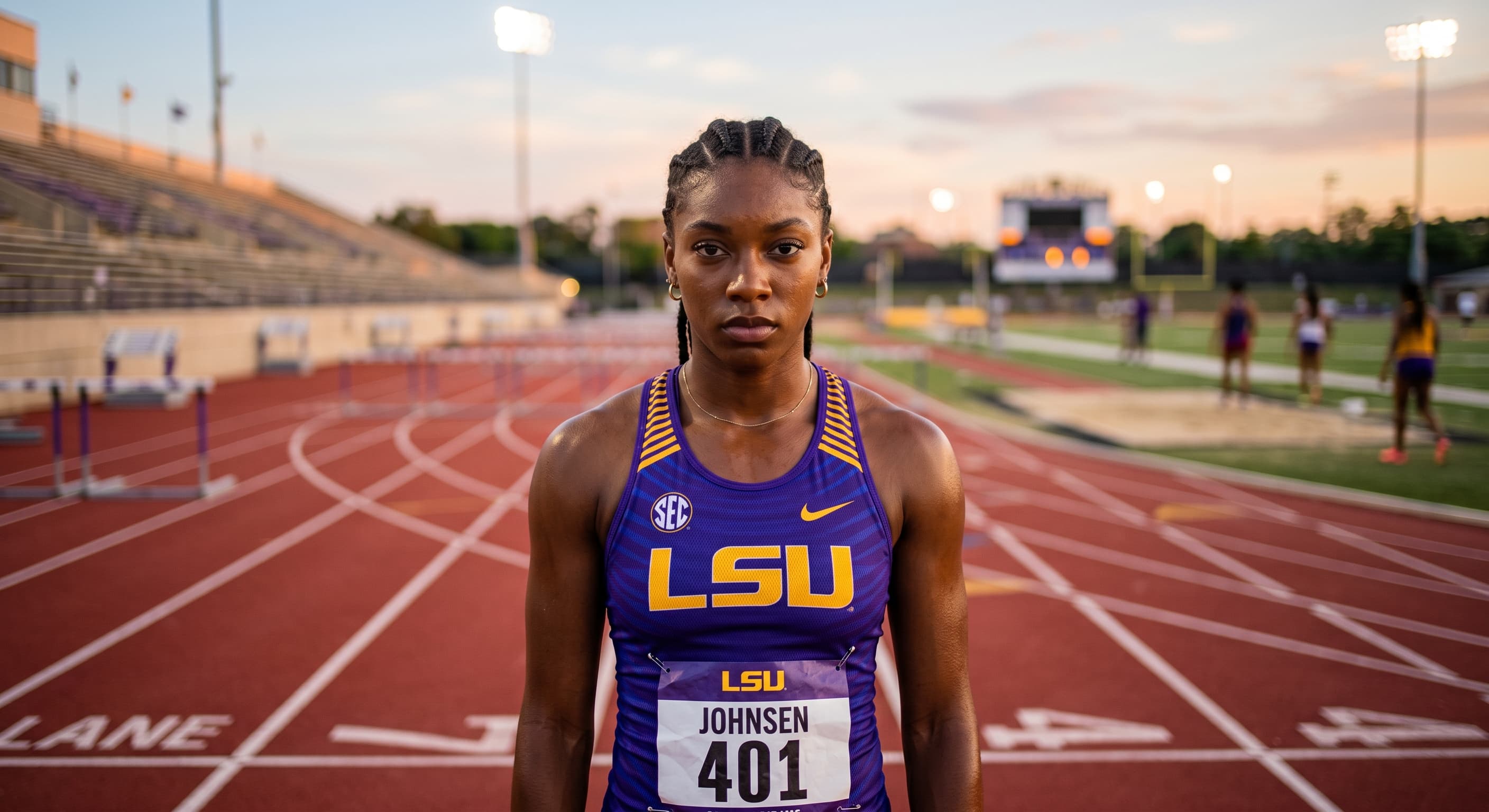 Amara Johnson — Track & Field (400m Hurdles)